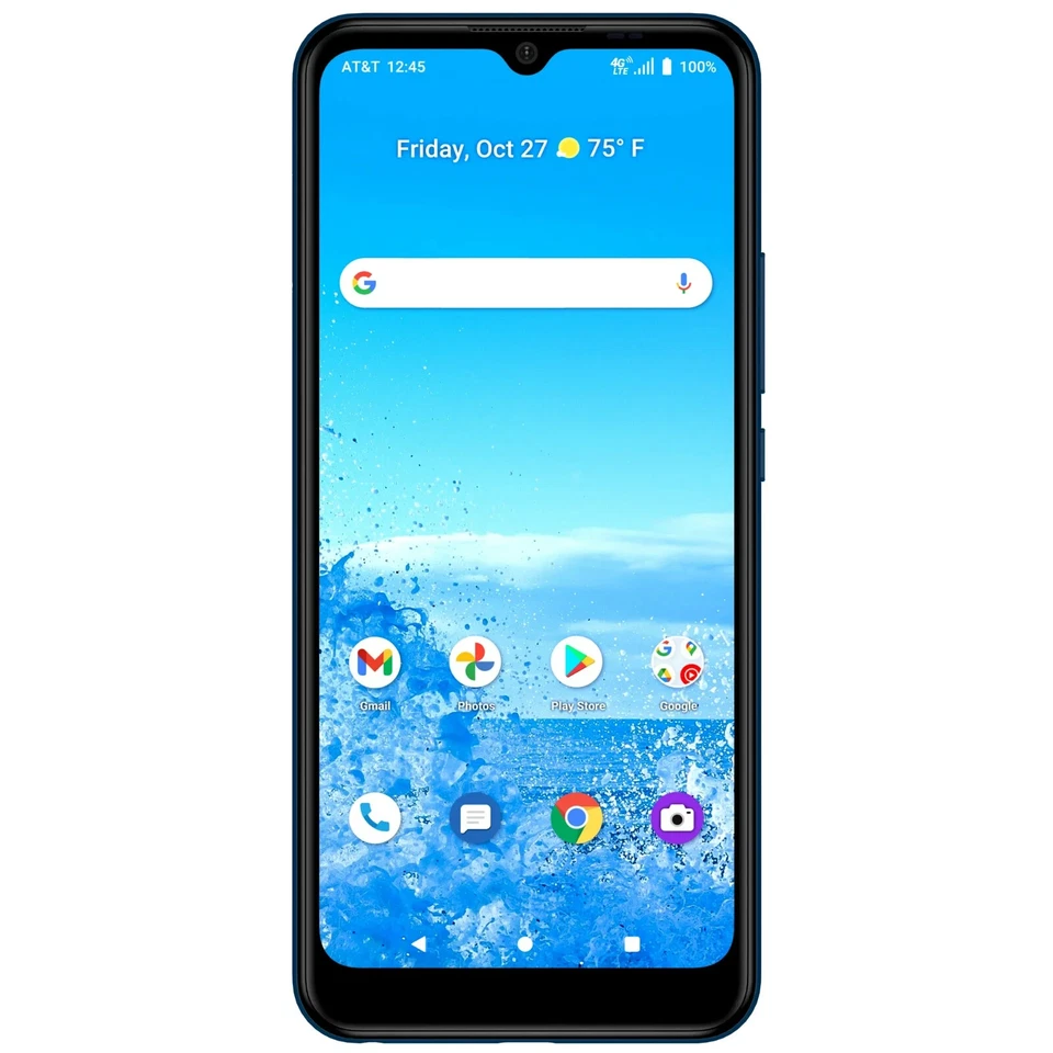 AT&T Motivate 2 32GB 6.5" HD Prepaid Smartphone (Maritim Blue) - NEW SEALED - Image 2 of 4