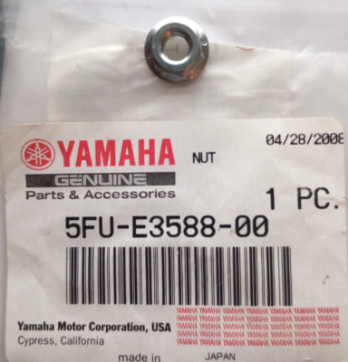 Ｇクラフト Yamaha Nut NOS 5FU-E3588-00 (L-6656) | eBay