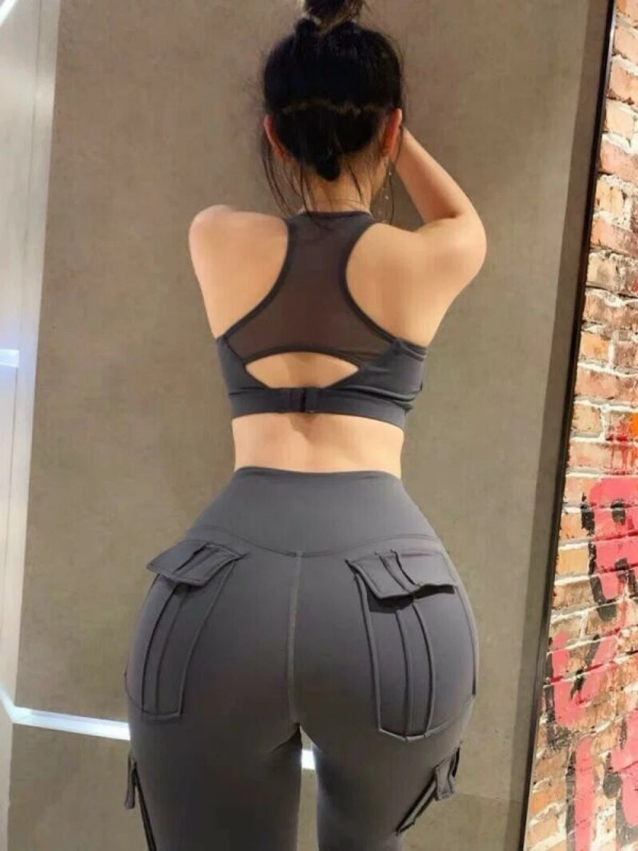 Yoga Pants Women With Pocket Leggings Sport Girl Gym Leggings