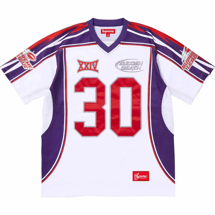 Supreme Sudden Death Football Jersey XL