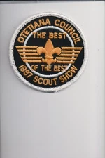 1987 Otetiana Council Scout Show patch