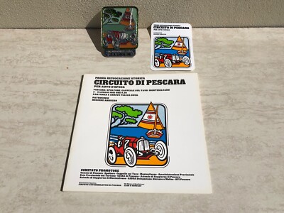 Prima Revocazione Coppa Acerbo Circuito di Pescara Enzo Ferrari Brief Gadget