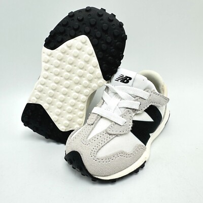 New Balance 327 New-B Hook & Loop Silver Birch Black NW327FE