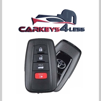 Toyota Corolla Keyless Entry Remote Flip Key Fob – OEM Remanufactured With New Blade | HYQ12BGF