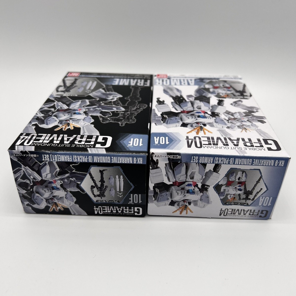 Bandai Mobile Suit Gundam G Frame 04 Action Figure Set 10A And 10F
