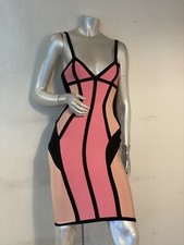 House Of Cb Color block Bandage Dress NWT Size Small | 4-6 |