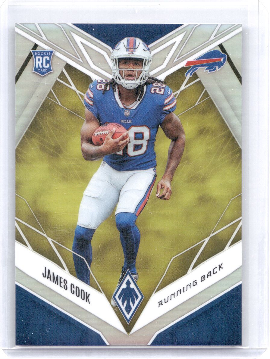 2022 Panini Phoenix #115 James Cook Yellow #/75