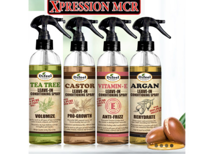 Difeel Leave In Conditioning Spray - Teebaum - Vitamin E - Rizinus - Arganöl