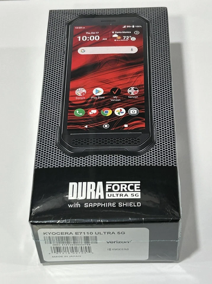 ✅New Kyocera DuraForce Ultra 5G E7110 Verizon Rugged 128GB Android Smartphone✅ - Image 3 of 4