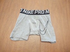 Nike Pro Compression Shorts Men's XS Gray Excellent Pre Owned Condition