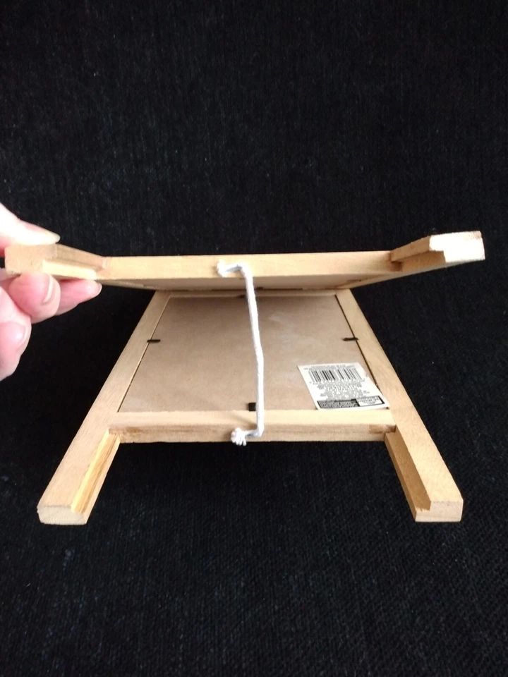 Chalkboard Dry Erase Board Double-Sided Easel A-Frame Small 10" x 6" Super Cute! - Image 4 of 4