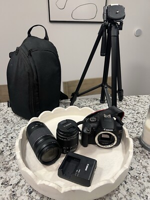 Canon EOD Rebel T7 18-55mm Lens DSLR Addition Lens/Camera