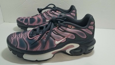 air max plus gs gridiron/ white-elemental pink