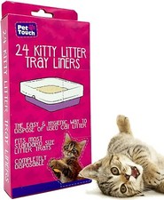 Cat Litter Trays Liner Kitten Pet Waste Hygienic Disposable Bags Cat Tray Liners