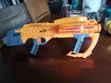 Double Dealer Nerf Doomlands Toy Blaster with Two 12-Dart Clips Working