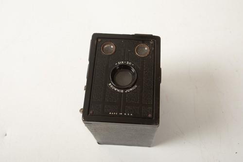 Six 20 Brownie Junior Box Camera (A5R-8) Black (JSF6)Eastman Kodak 620 Film 1934 - Picture 11 of 11