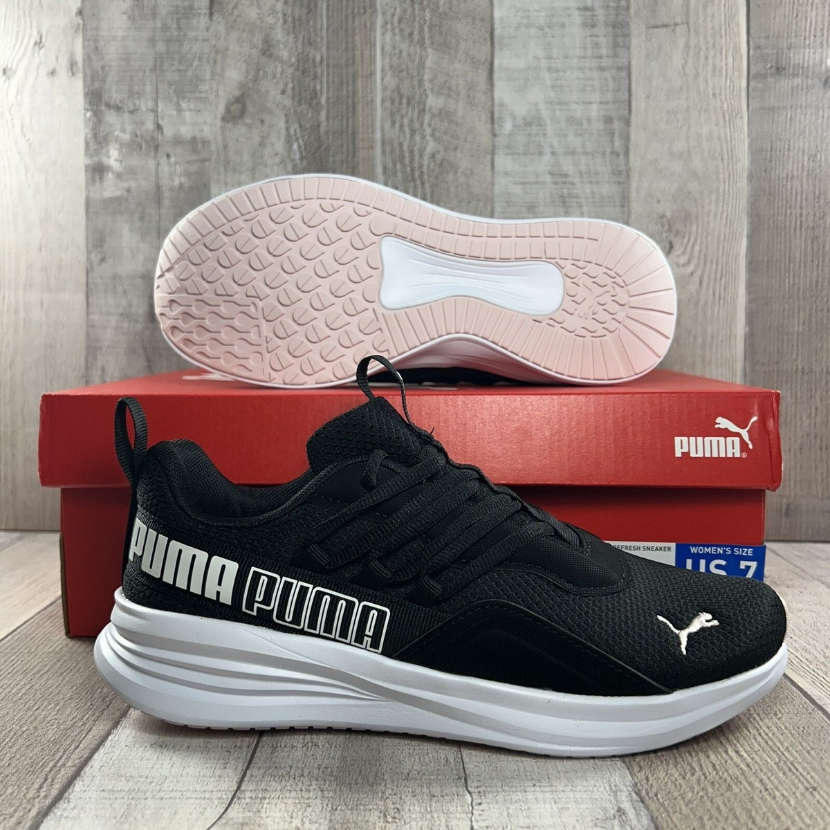sta　PUMA LikeJennie風 リメイク ブラック ビスチェ Juun J x Plexus 'Triple Black' X Puma Stylish Shoe 391697-01