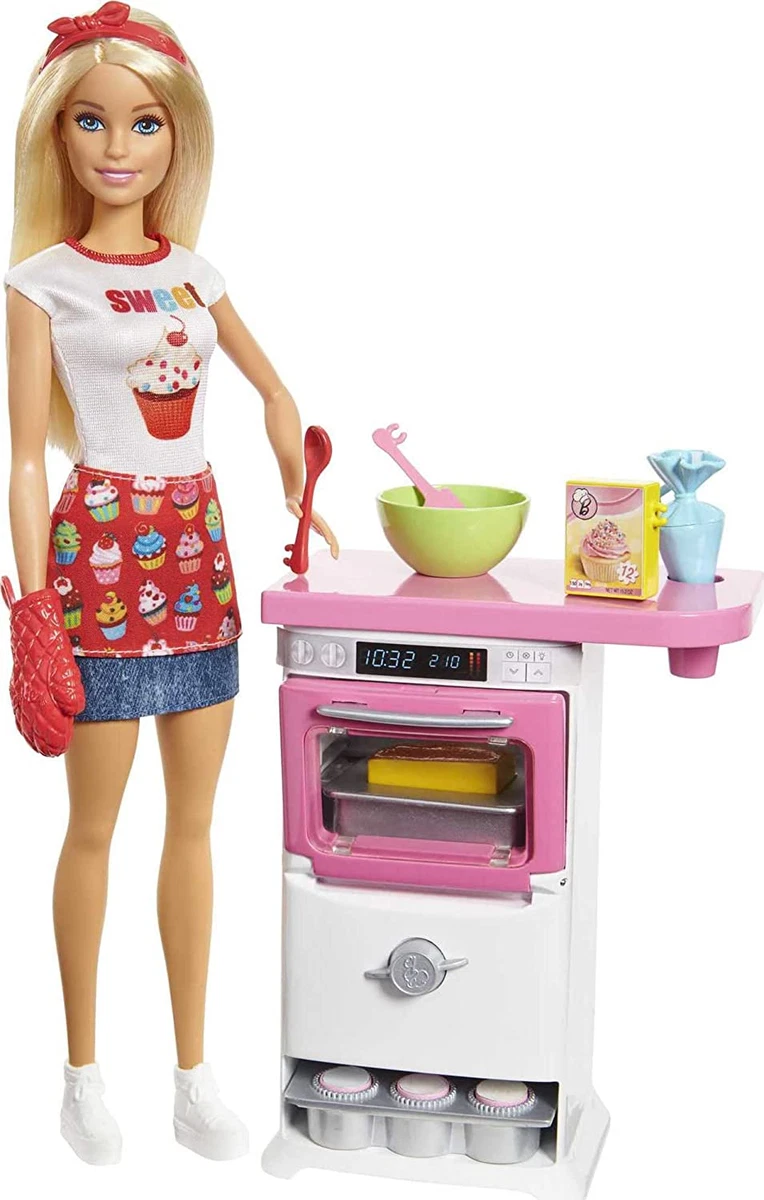 Barbie on sale bakery playset
