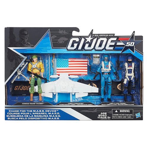 G.I. Joe 50th Anniversary CHASE FOR THE MASS DEVICE Action Figure