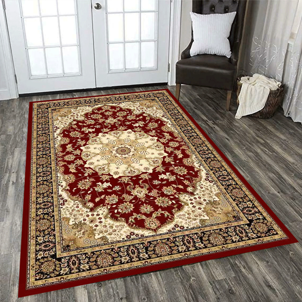 New Modern Rug Thick Soft Pile Extra Large Small Living Room Mat Area