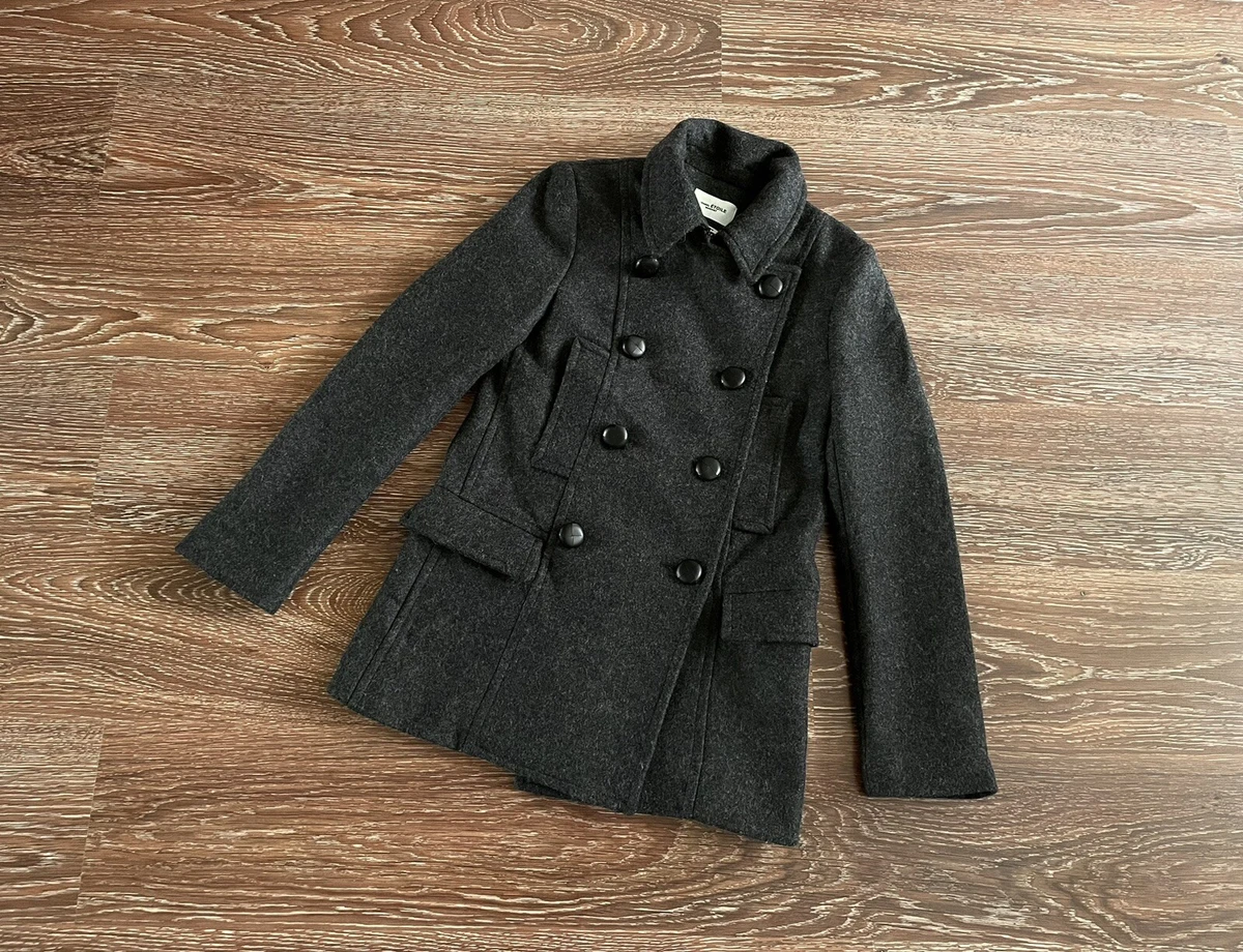 statisk Tag et bad Tilskud Isabel Marant Etoile doubled breasted multipocket pea coat / size 36 | eBay