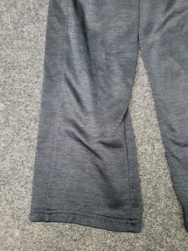 Under Armour Pants Youth XS Black Green Loose Coldgear Track Running Gym - Picture 2 of 9