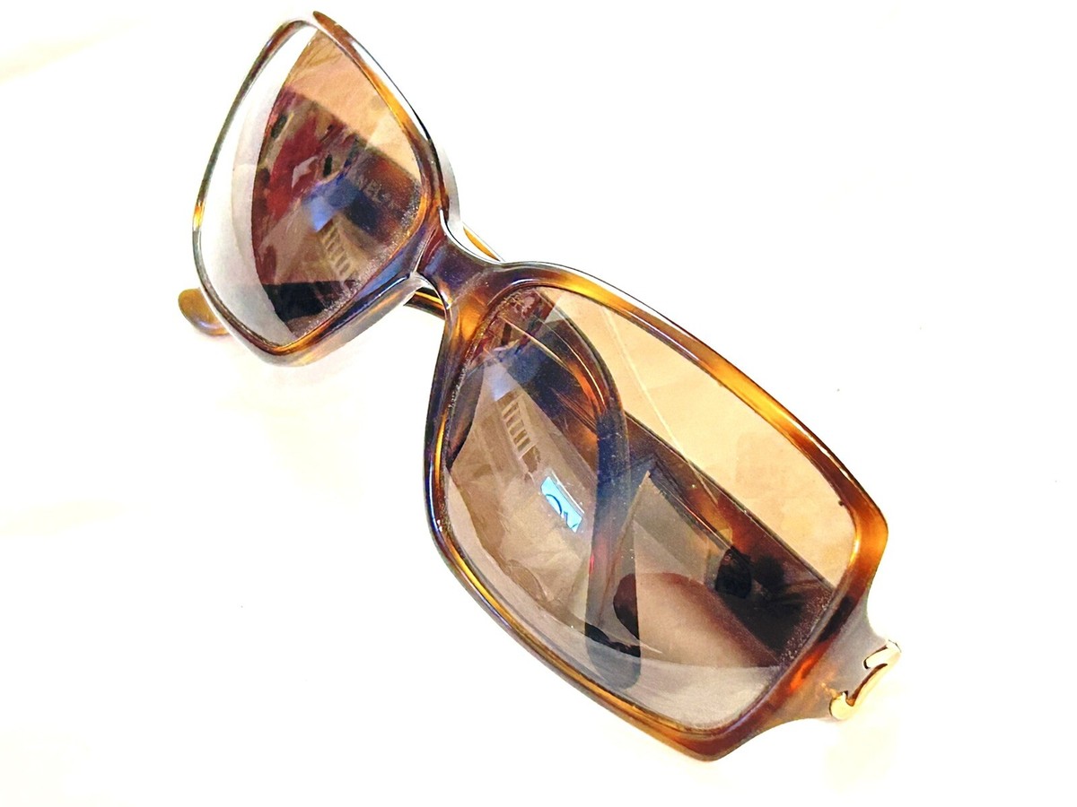 CHANEL CC Logo Sunglasses 5030 Tortoise Eyewear 80-s. Made CHANEL CC Logo Sunglasses 5030 Tortoise Eyewear 80-s. Made