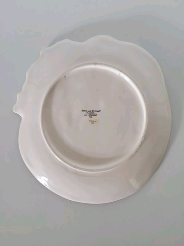 Fitz and Floyd Classics Le Marche Purple Eggplant Canape Appetizer Plate - Picture 4 of 6