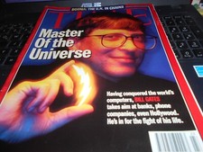 Magazyn Bill Gate Mistrz Wszechświata Time czerwiec 1995