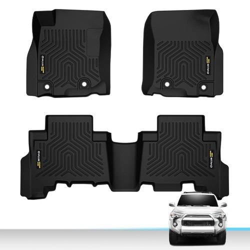 3d Floor Mats Liners TPE Fit For Toyota 4runner Lexus Gx460 2014-23 All Weather - Picture 2 of 12