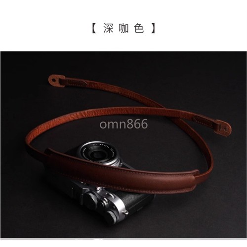 Cowhide Camera Shoulder Neck Strap Belt for Sony Nikon Canon FUJI Leica Pentax - Picture 18 of 26