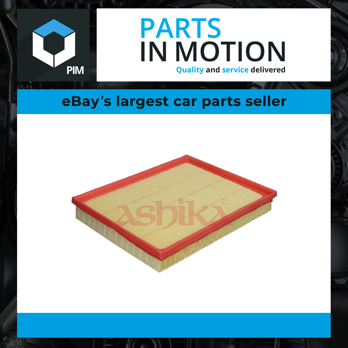 Air Filter fits TAXI TX 2.5D 2006 on Ashika Genuine Top Quality Guaranteed New - Image 3
