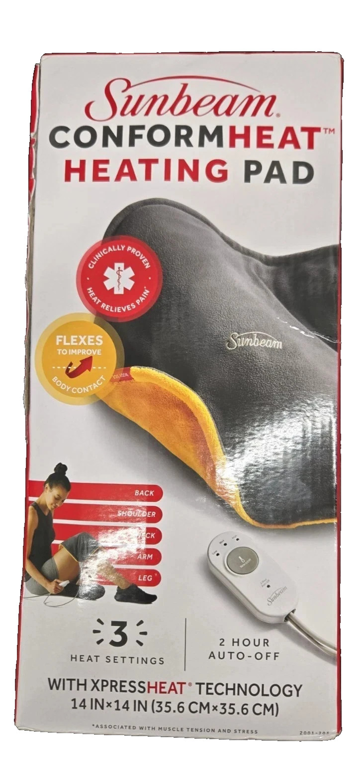 Sunbeam ConformHeat Heating Pad w/XpressHeat