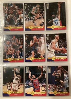 1996-97 Upper Deck, NBA Basketball, alle 30 ''NBA Fundamentals'', 166 - 195