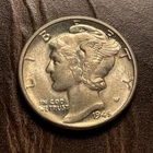 1945 Silver Mercury Dime - 1/18/26 Auction - Lot #1477
