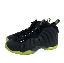 Nike Little Posite One GS Size 6.5Y Boys Youth Black Volt HF0977-001 Foamposite