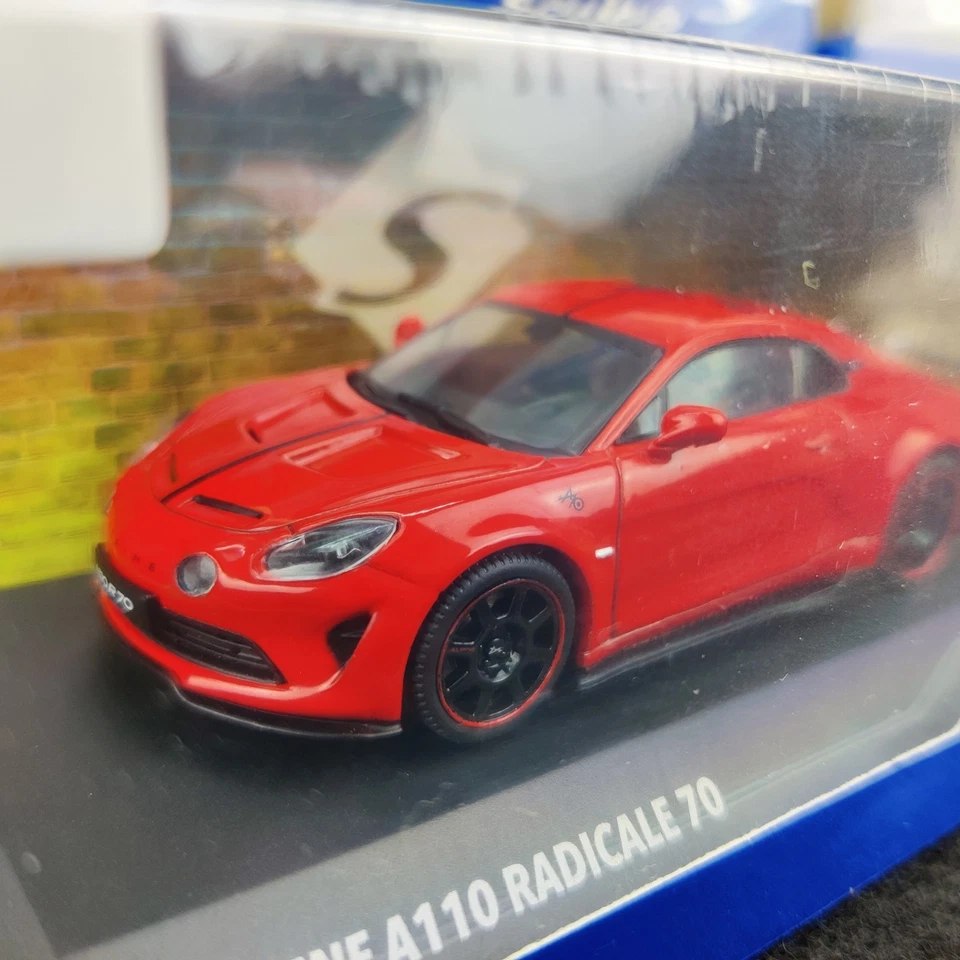 AUTO SOLIDA ALPINE A110 RADICALE 70 ROSSA 2024 1:43 NUOVA SCATOLA S4317203 - Immagine 3 di 4