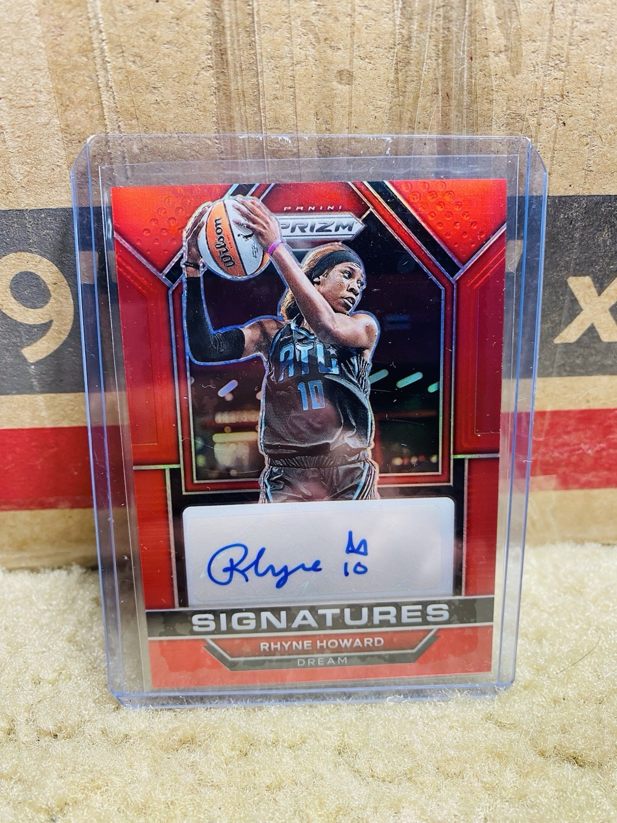2023 Panini Prizm WNBA Rhyne Howard Signatures #SGRHW Red Auto #/99