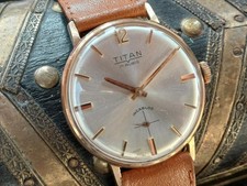 Montre suisse mécanique homme TITAN pl OR UNITAS 6410 - révisée et garantie