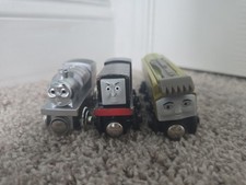 Thomas Friends Wooden Railway Train Lot Of 3 Learning Curve Thomas Percy Rusty