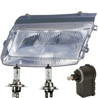 Scheinwerfer Links FüR VW Passat 3B2 08.96-11.00 H4/H7 Inkl. Osram Motor