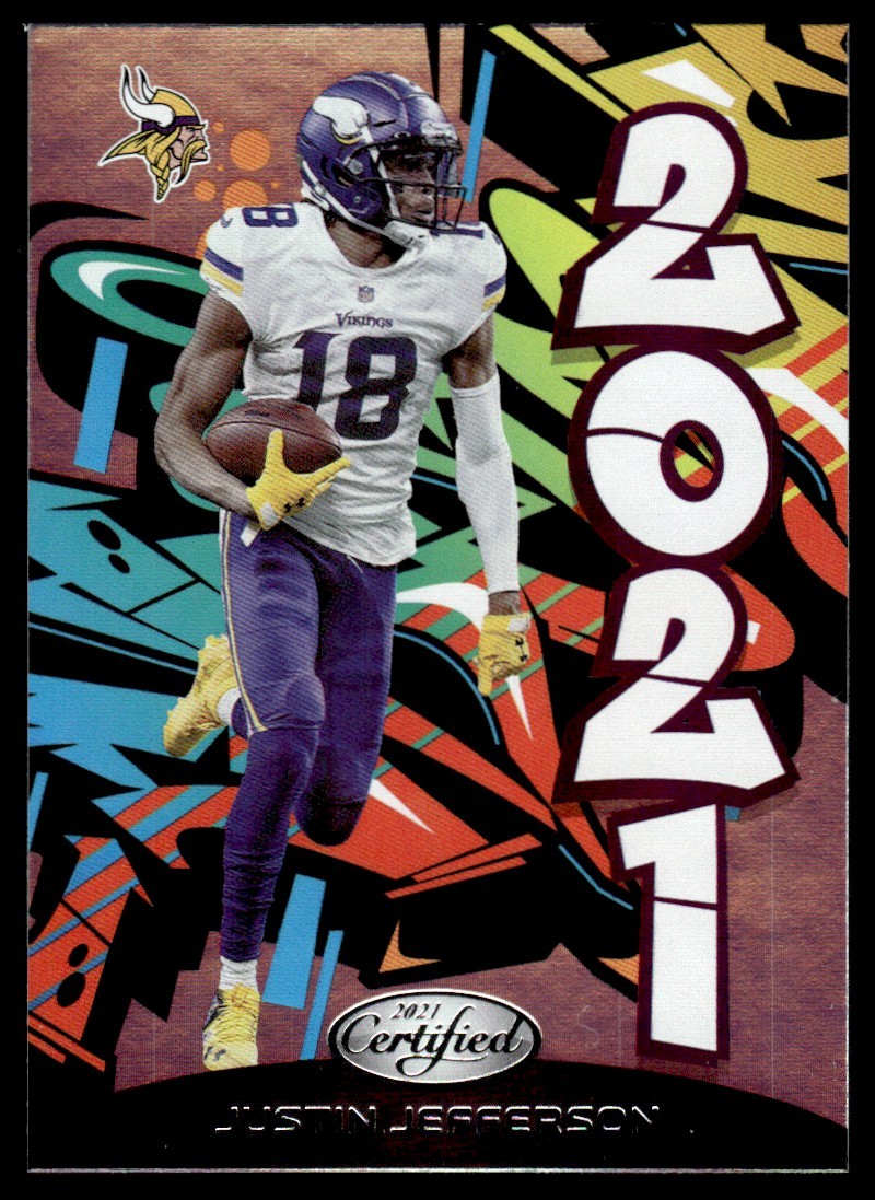 2021 Panini Certified 2021 Justin Jefferson Minnesota Vikings #2021-11