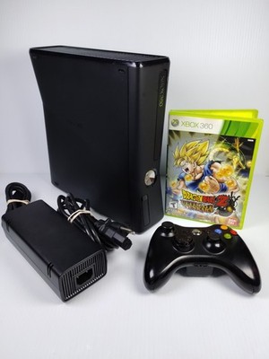 Xbox 360 S Slim 250gb Console Bundle 1 Controller Cables Tested Dragon Ball Z