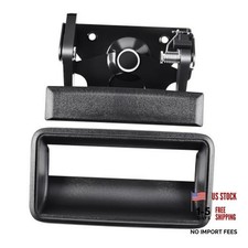 Metal Tailgate Handle Latch w/Bezel - Compatible with 1988-2002 Chevrolet Chevy