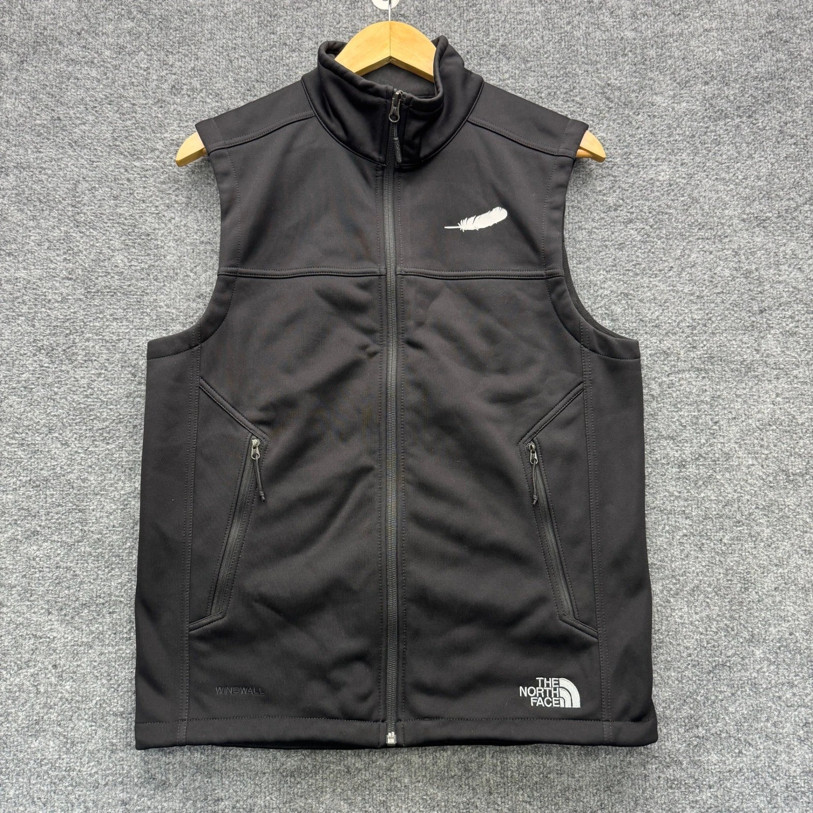 The North Face Apex Bionic Vest Mens Small Black WindWall Outdoor Insulated