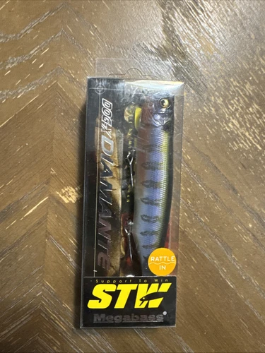 Megabass Dog-X Diamante Rattle Style Walking Topwater Bait - Choose Color