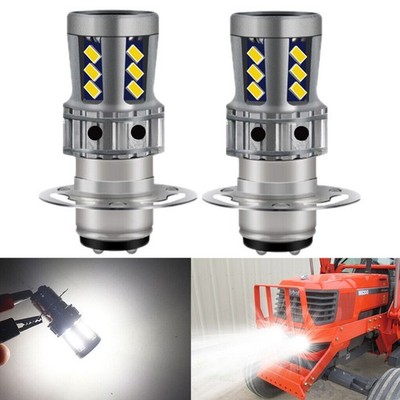 2Pcs LED light bulbs for ALLIS CHALMERS Kubota M-series headlamp 12V 35/35 w x2