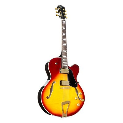 J & D SA-1 II Tobacco Sunburst - Halbakustik Gitarre