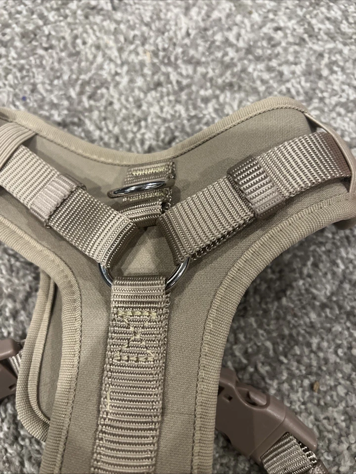 Top Paw® 氯丁橡胶舒适狗背带棕褐色 ~ S 码 — 第 2/4 张图片