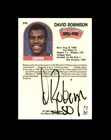 1989 Hoops #310 David Robinson Hand Signed AUTO Autograph RC ROOKIE *3808